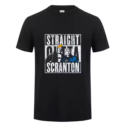 Scranton T Shirt The Office Dunder Mifflin Dwight Tv Show Scranton Unisex T-shirt DZ-202