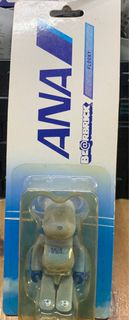 Medicom x ANA 100% bearbrick be@rbrick 植毛 Flocky ver