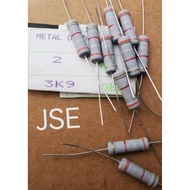 2 WATT 3K9 OHM RESISTOR CONTENTS 10 PCS