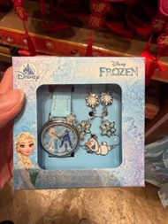 (代購) HK Disney Frozen 手錶 + 手鏈套裝