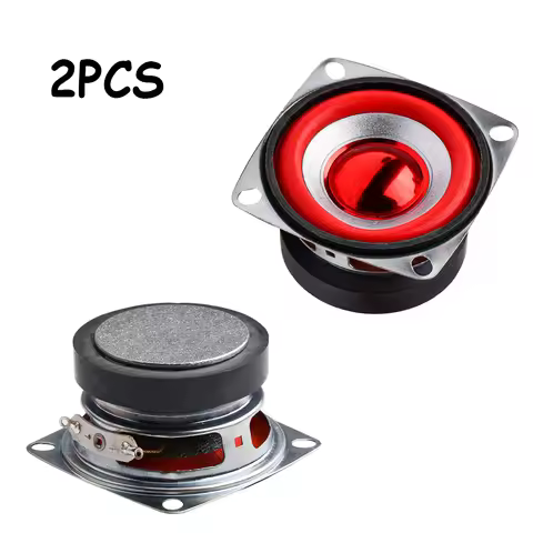 4 ohm 5W 2 inch external magnetic full range speaker 53mm square speaker DIY home theater bluetooth 