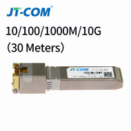 10G RJ45 Copper SFP Transceiver Module 10GBase-Tx Ethernet Gpon Olt Fiber Optic FTTH Compatible with