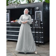 Felistya DRESS PARTY GAMIS LUXURY MUSLIMAH CLOTHING BRIDESMAID WEDDING UNIFORM WEDDING INVITATION EI