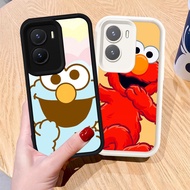 Case for VIVO Y02S Y56 Y16 IQOO 13 Z9 Z9X Z10 5G T4 Silicone Case H-53 Sesame Street