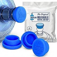 Original 5 Gallon Water Jug Cap Reusable - No Spill Silicone 3 & 5 Gallon Water Jug Lid Fits 55mm Bo