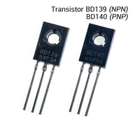 ร้านในไทย ทรานซิสเตอร์ BD131 BD132 BD135 BD136 BD137 BD138 BD139 BD140 Tr transistor NPN PNP TO-126 