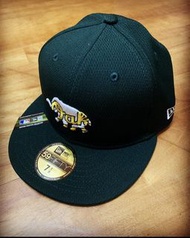 Oakland Athletics New Era 2021 Batting Practice 59FIFTY Fitted Hat  奧克蘭運動家隊打擊練習球員實戰款棒球帽