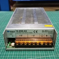 WELT S-250-24 Power Supply Output 24Vdc 10.5A