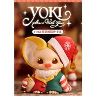 [Asari] POPMART YOKI Accompanying Figure Of Stars Hanging Card Christmas Trendy Play Decoration Doll Gift
