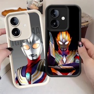 G-57 Ultraman Casing for Realme 14 14T 14X 9i C35 C31 Narzo 50A 5G Black and whitePrime