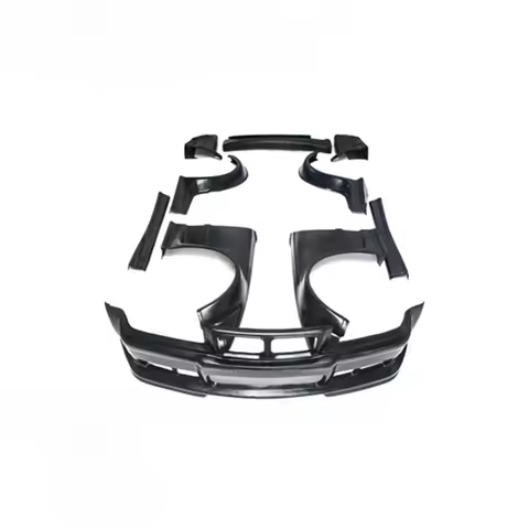 Trade Assurance FRP Fiber Glass Wide Body Kit Fit For 1992-1998 3-Series E36 2-Door GTR RC Style Bum