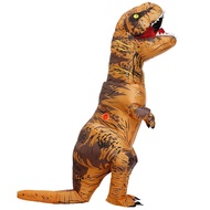 🎉Cosplay🎉  Adult kids Inflatable Costume Dinosaur Costumes T REX Blow Up Fancy Dress Mascot Cosplay 