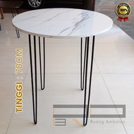 Minimalist Round Cafe Table Round Cafe Table Cafe Table Scandinavian Coffee Table Living Room Diamet