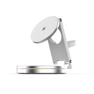 New 3 in 1 Wireless Charger 15W Smart Fast Charging Station 360 Degree Rotation for iPhone 16/15/14/