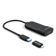 WAVLINK USB 3.0 to HDMI Universal Video Adapter, Displaylink Chips Supports up to 6 Monitor displays
