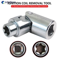 NOBELJIAOO Ignition Coil Removal Tool E8 Hex Socket with Swivel Special Service Kit for Mercedes M25