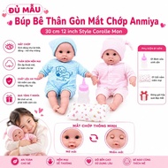 Anmiya Blinking Eyes Doll 30 cm 12 inches Corolla Mon Style For Children To Enjoy.