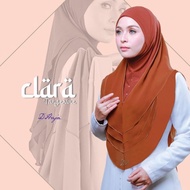 Dhaja Clara Tangerine Size S M L XL 2XL 3XL Tudung Sarung Premium