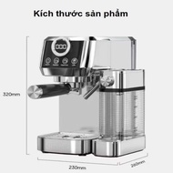 HiBREW 3 in 1 Semi automatic Espresso Cappuccino Latte automatic coffee machine Milk Froth Ground