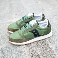 Saucony JAZZ VINTAGE GREEN BLACK SOLE GUM SHOES