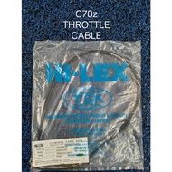 HONDA C70/ C70Z/ CG125/ GB6 (FAMA) THROTTLE CABLE TSK ORI