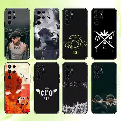 C.R.O Muriendo Lento Phone Case For Samsung S 25,24,23,22,30,21,10,9,Ultra,Plus,Lite,FE,4,5G Black S