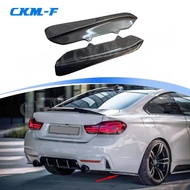 Carbon Fiber Rear Bumper Diffuser Splitters Apron For BMW 4 Series F32 F33 F36 M Tech 2014 - 2019 Ca