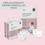 APPLECRUMBY Airplus Overnight Diapers Tape Pull Up Pants