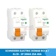 Schneider Domae RCCB ELCB/ - 2P 30mA 25A 40A