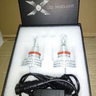 1 set X1 LED headlights - 3 colour option