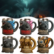 Godzilla 70th Anniversary 3Dmug Godzilla 70th Anniversary 70th Anniversary Resin Mug