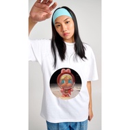 Crybaby Pink Woman Tshirt Crying To The Moon Rabbit