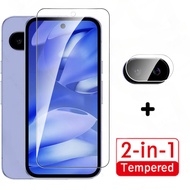 2in1 Tempered Glass For Google Pixel 9a 2025 Camera Lens Screen Protector On Google Pixel9a 5G 6.3 I