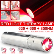 LED Red Flashlight Infrared Light Heating Therapy Lamp Device 850nm 660nm 630nm for Pain Relief