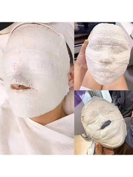 5 piezas mascarilla facial de crema para sostener la forma de cara en forma de V para zombie momia con vendaje sólido y lámina de mascarilla tridimensional para elaborar en casa