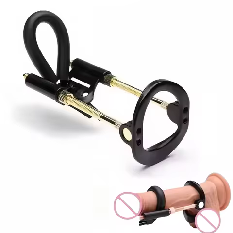 Adjustable Penile Extender Training Stretcher Kit Penile Enlargement Traction Device Penile Correcti