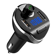 FM Transmitter, Lefun Bluetooth Car Adapter Wireless Radio Audio Receiver Stereo Music Tuner Modu...