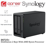 SYNOLOGY DS725+ 2-BAYS NAS STORAGE