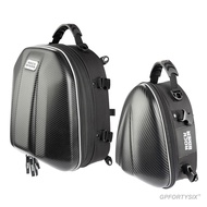 กระเป๋าเป้สะพายหลังคาร์บอนไฟเบอร์มอเตอร์ไซค์สำหรับนักขี่มอเตอร์ไซค์18-24ลิตรกระเป๋าที่นั่งด้านหลังท้ายรถกันน้ำมอเตอร์ไซค์หมวกกันน็อคสำหรับขี่กระเป๋าเดินทาง