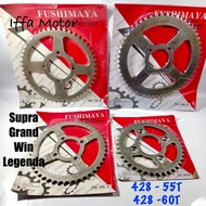 Large Rear Gear 428 - 55T 60T Honda Suprax Grand Prima Win