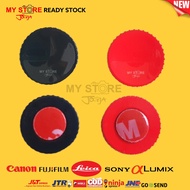 Tombol Rana Soft Shutter Release Button Camera Perekat Lem 3M Cekung Copper 11mm Leica C-Lux D-Lux T