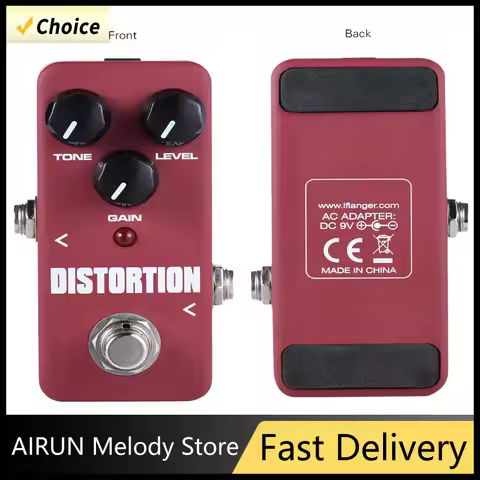 KOKKO FDS-2 Distortion Electric Guitar Effect Peda Mini Pedal Two-Stage Distortion Connection Effect