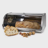 《IBILI》不鏽鋼掀蓋式麵包盒(L) | 麵包收納籃 食物盒