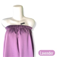 Kemben Spa Salon Kemben Beauty Salon Kemben Satin Material Kemben Beauty Clinic Short Kemben LAVENDE