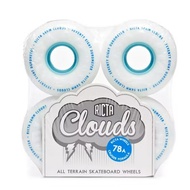 Ricta Clouds White 52mm/54mm 78a Skateboarding Wheels