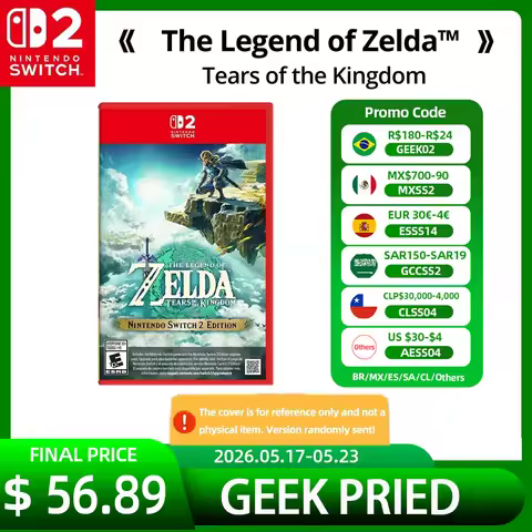 Nintendo Switch 2 Edition The Legend of Zelda™ Tears of the Kingdom Nintendo Physical Game Card for 