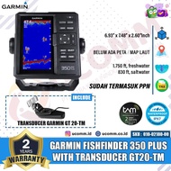 GARMIN FISH FINDER 350PLUS FF 350 PLUS FISHFINDER 350 SONAR IKAN GT20