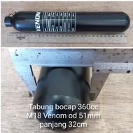 tabung bocap venom 360cc m18 od 51mm panjang 32cm