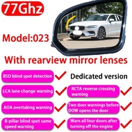 ZJCGO For Volvo S60 V60 2019 2020 2021 2022 2023 Blind Spot Detection Car BSD BSA BSM System Driving