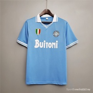 86-87 Game Season Naples Football Jersey SSS+KFM2